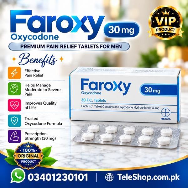 Faroxy 30mg Oxycodone Tablet In Pakistan