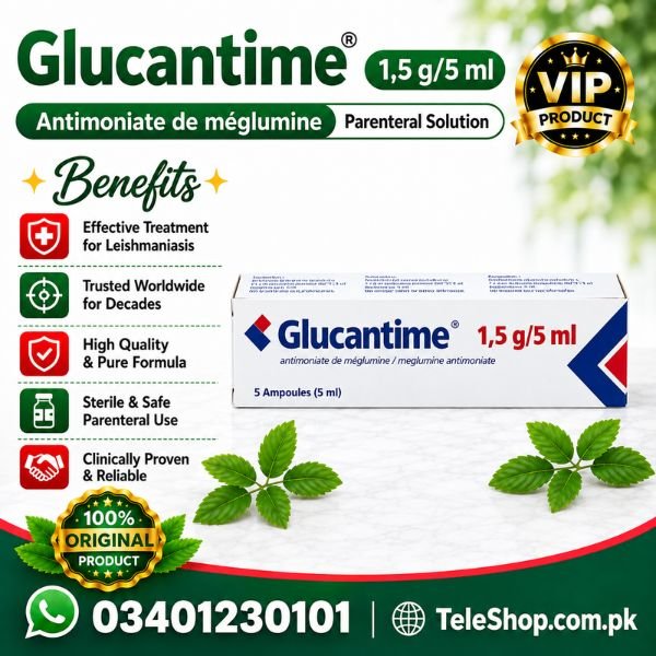 Glucantime 1.5g/5ml Injection Meglumine Antimoniate In Pakistan