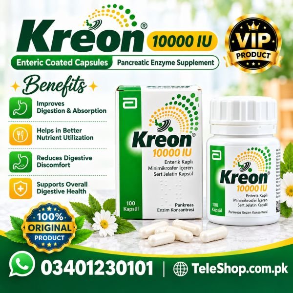 Kreon 10000 IU Capsules Price In Pakistan