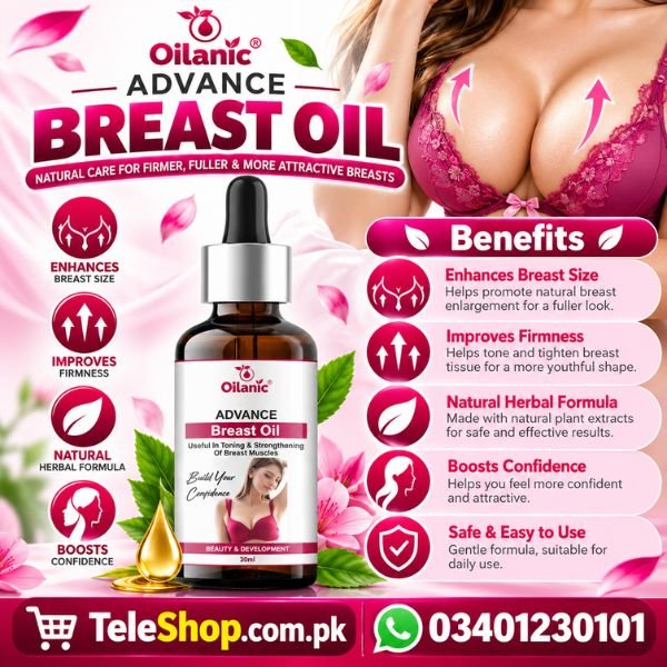 Oilanic Advance Breast Enhancer Oil in Pakistan