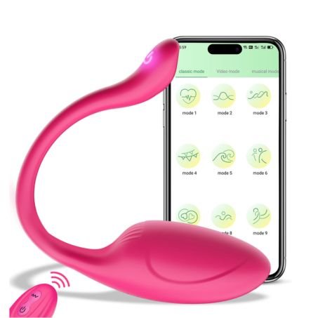Pink Fun Long Distance Panty Vibrator | App Control