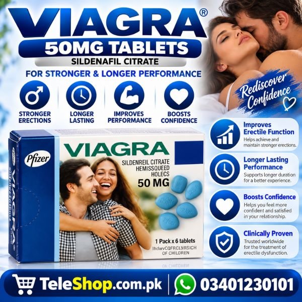 Viagra Pack of 6 Tablets Pakistan