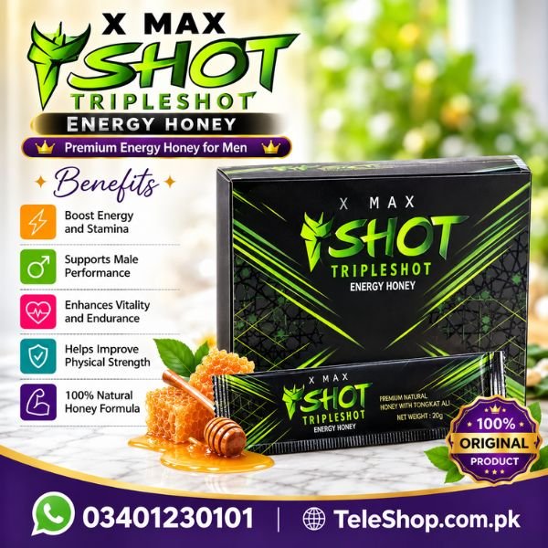 XMAX TRIPLESHOT Energy Honey in Pakistan
