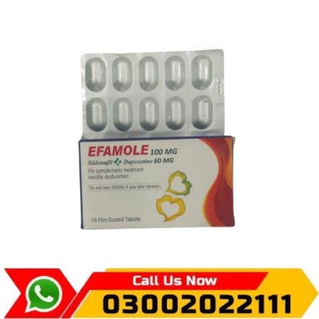 Efamole Dapoxetine Tablets in Pakistan