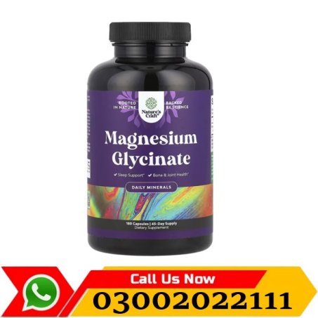 Nature Craft Magnesium Glycinat 240 Capsules in Pakistan