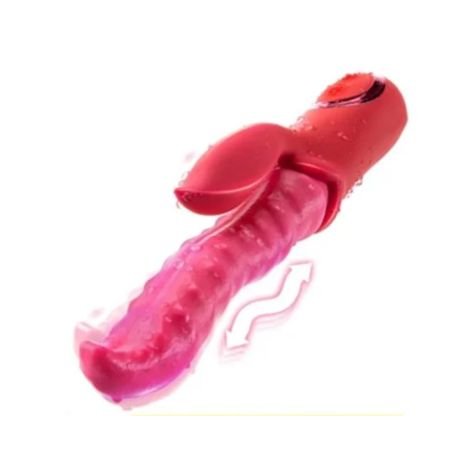 Tongue Licking Vibrators Sex Toy