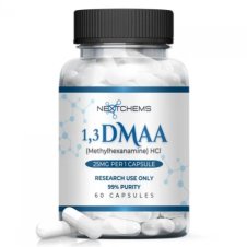 1,3-DMAA (Methylhexanamine) HCl 25mg/60caps In Pakistan