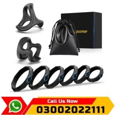 8 Silicone Cock Rings Set for Men In Pakistan
