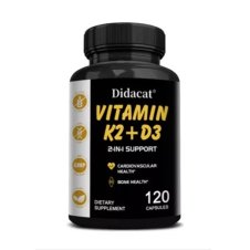 Didacat Vitamin D3 + K2 + Calcium 120 Capsules In Pakistan