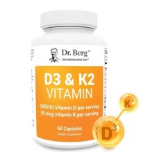Dr. Berg D3 & K2 Vitamin Capsules In Pakistan