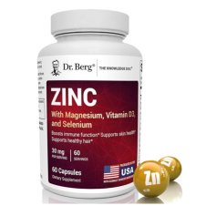 Dr. Berg Zinc Plus – Hair Support | 60 Capsules In Pakistan