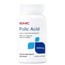 Gnc Folic Acid Tablet 400mcg Capsules In Pakistan