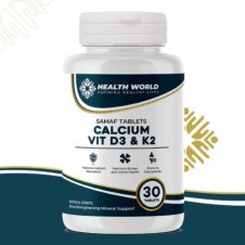 Health World Calcium Vit D3 & K2 Capsules In Pakistan