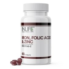 Inlife Iron Folic Acid Zinc Supplements In Pakistan