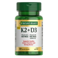K2 + D3 Capsules for Bone Health – Nature’s Bounty In Pakistan