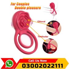 MOVGANI Rose Vibrating Cock Ring In Pakistan
